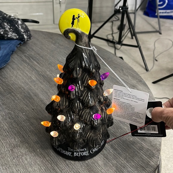 Disney Holiday Ceramic Tree Nightmare Before Christmas 3th